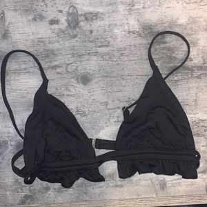 Toluca Ophelia Onyx Ruffled Top